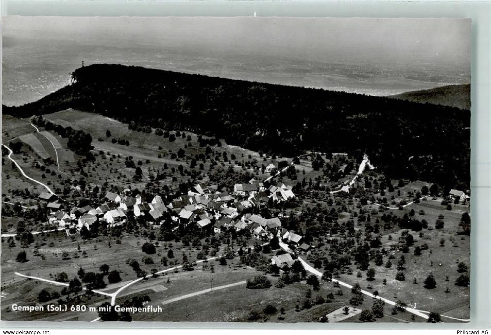 4145 Gempen - Fliegeraufnahme mit Gempenfluh - 13226744