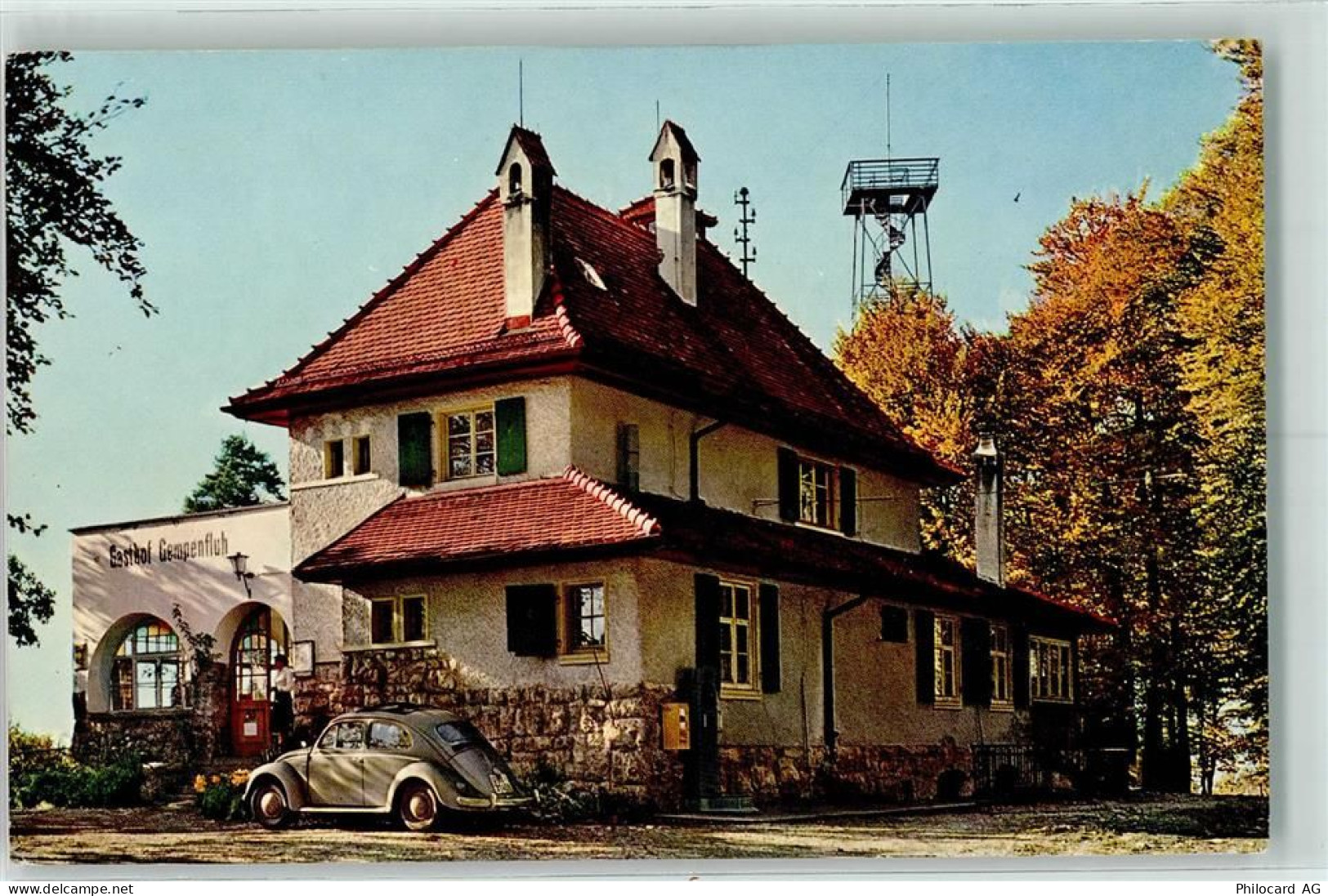 4145 Gempen - Gasthof Gempenfluh beliebtester Aussichtspunkt Basel Käfer... - 10217091