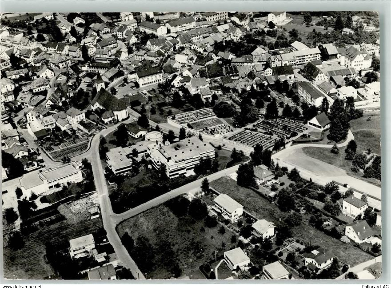 4147 Aesch BL - Fliegeraufnahme Altersheim - 13968358