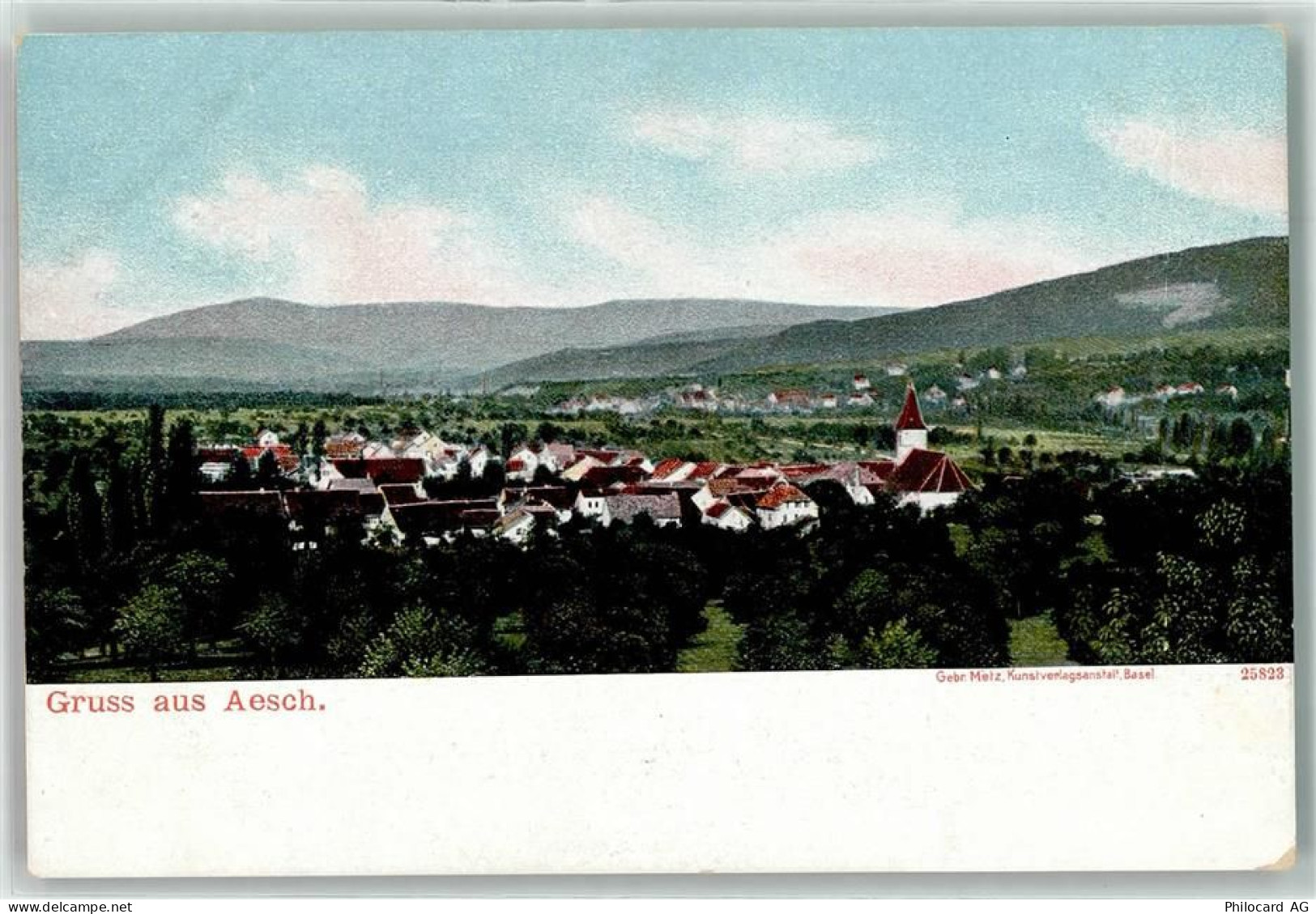 4147 Aesch BL Lithographie - 13256158