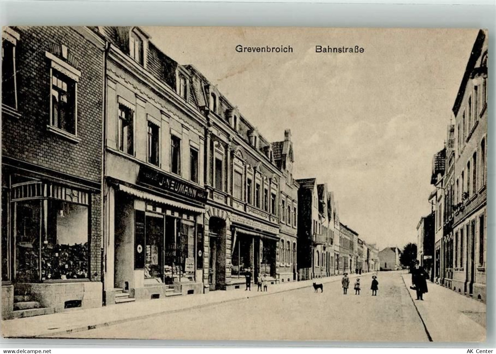 41515 W4048 Grevenbroich 1919 Gebrauchsspuren Bahnstraße Ladengeschäft N... - 13541270