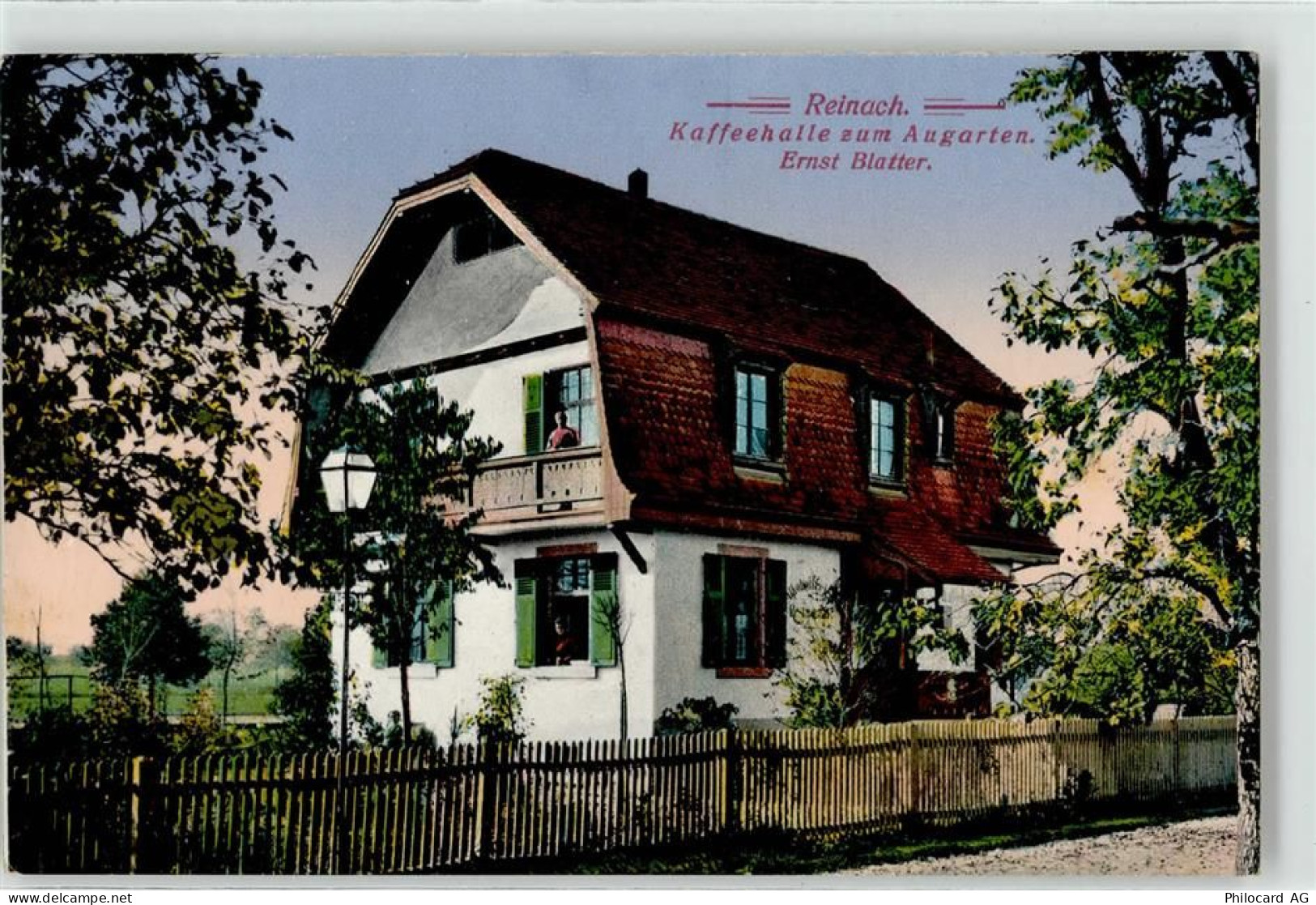 4153 Reinach BL Neureinach - Cafe Zum Augarten Ernst Blatter - 52220350