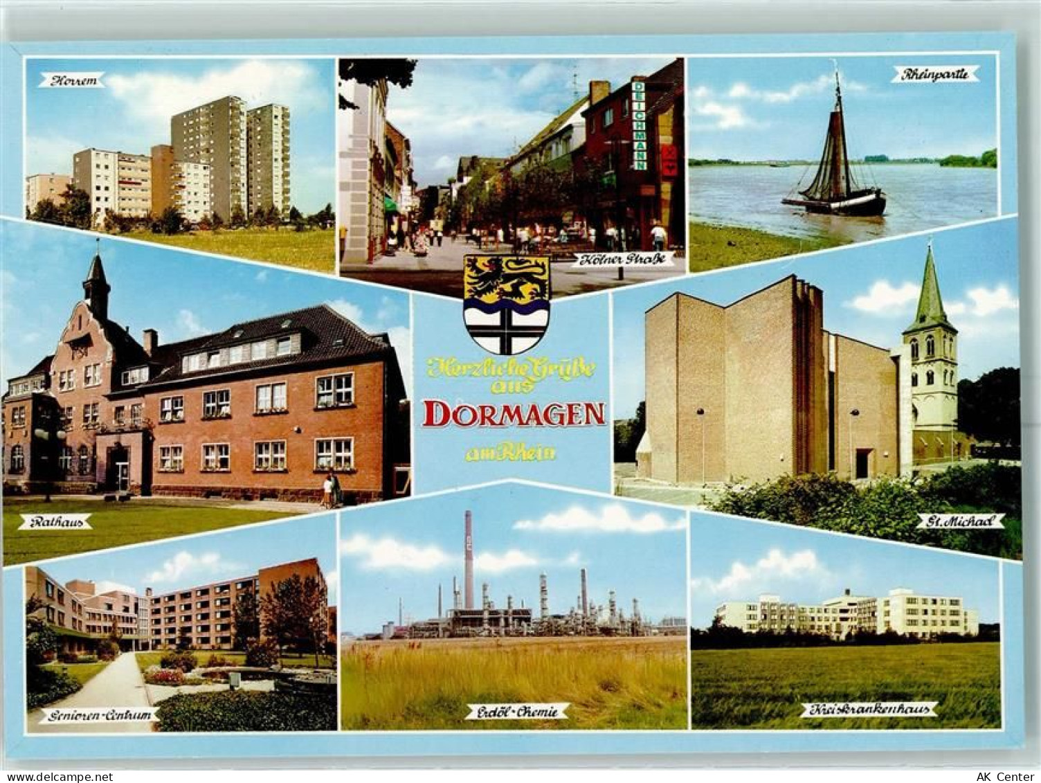 41539 W4047 Dormagen - Erdöl Chemie Raffenerie Rathaus Senioren Zentrum ... - 10326292