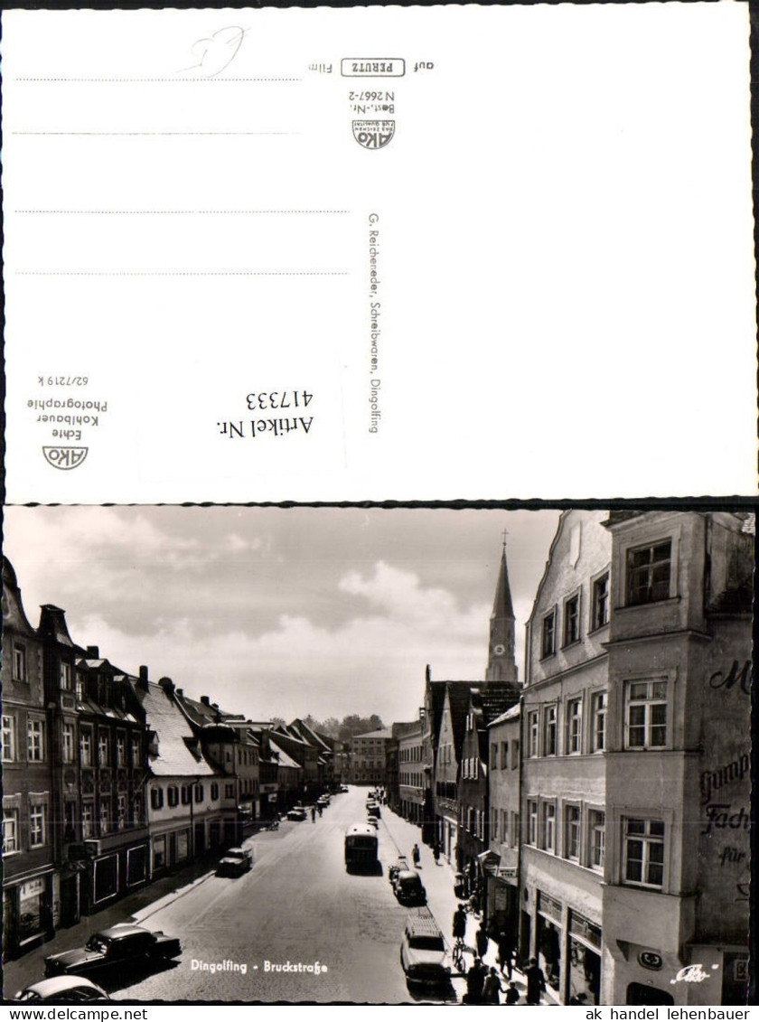 417333,Dingolfing Bruckstraße Straßenansicht