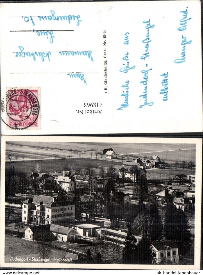 418968,Judendorf-Stra&szlig;engel Heilanstalt Totale