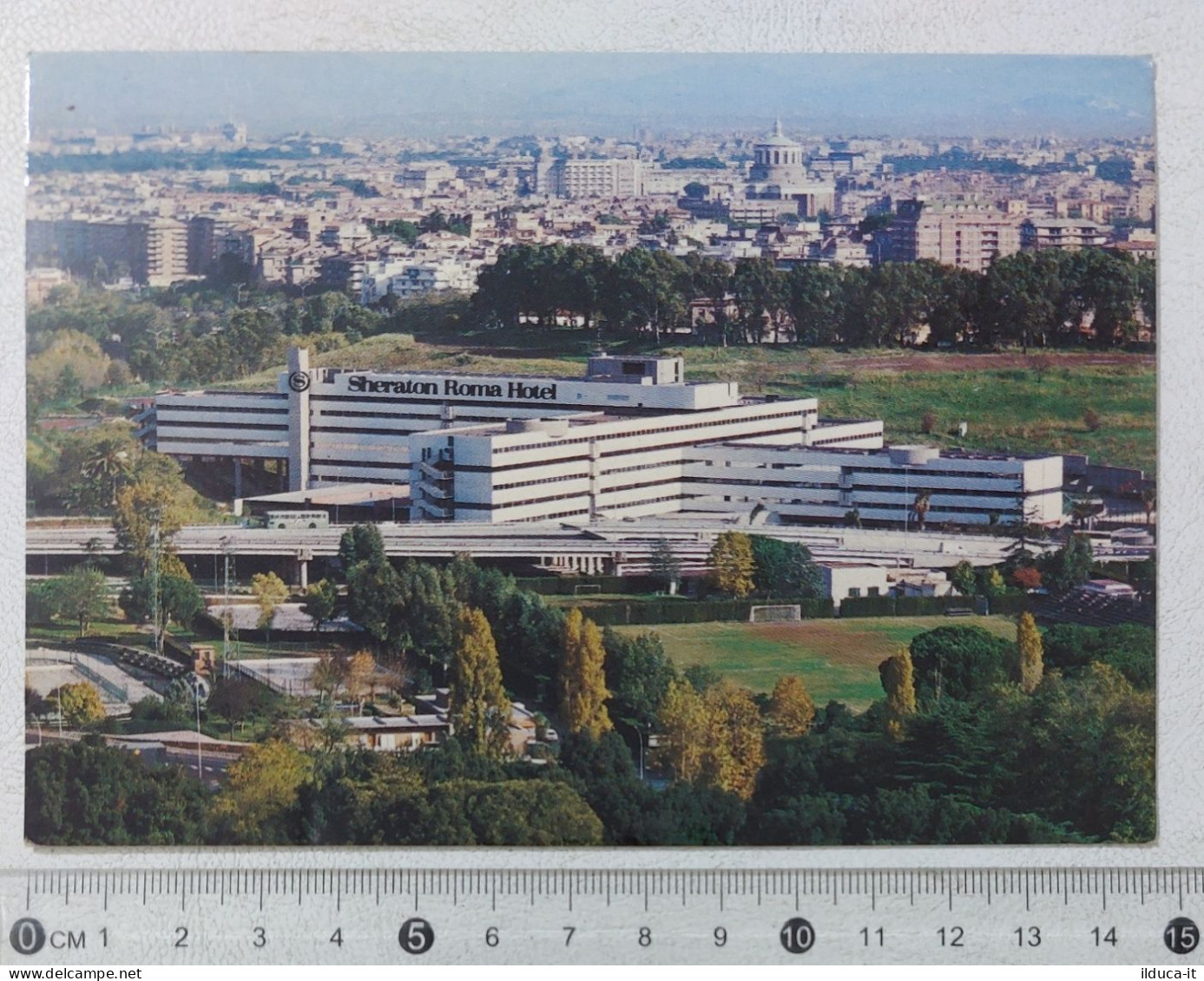 41946 2040 Cartolina - Roma - Sheraton Roma Hotel - VG 1985