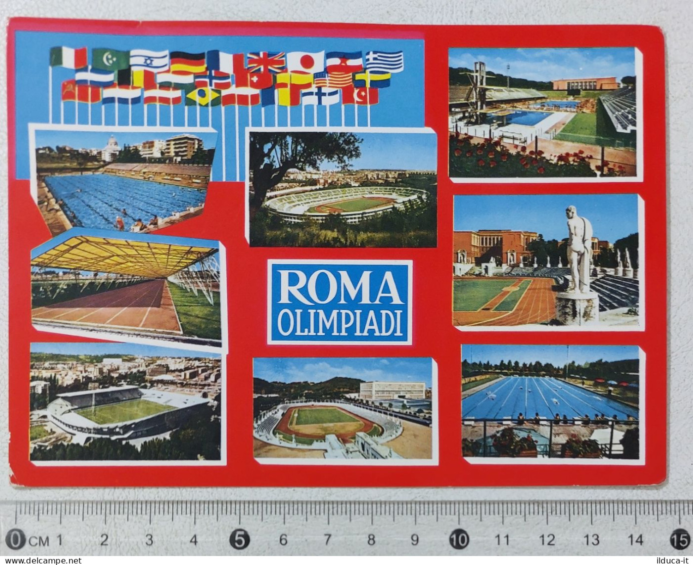 41964 2055 Cartolina - Roma - Olimpiadi - Vedutine