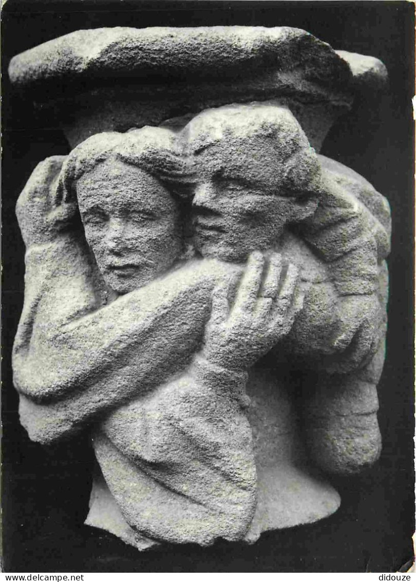 42 - Charlieu - Abbaye bénédictine de Charlieu - Chapiteau dépose au Cloître - Art Religieux - CPM - Voir Scans Recto-Ve