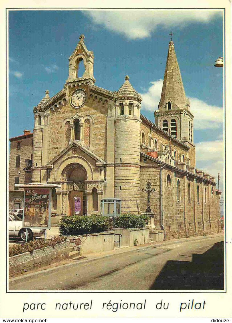 42 - Mont Pilat - Parc naturel régional du Pilat  - Maclas - L'église  - CPM - Voir Scans Recto-Verso