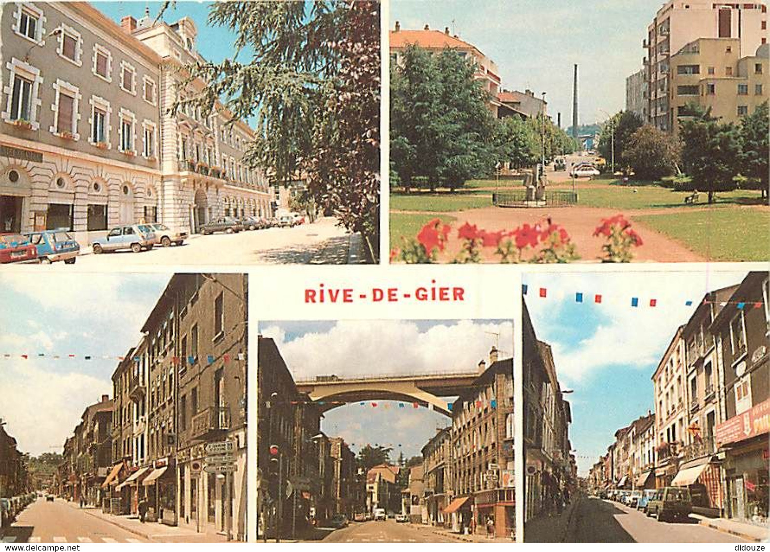42 - Rive de Gier - Multivues - Automobiles - CPM - Voir Scans Recto-Verso