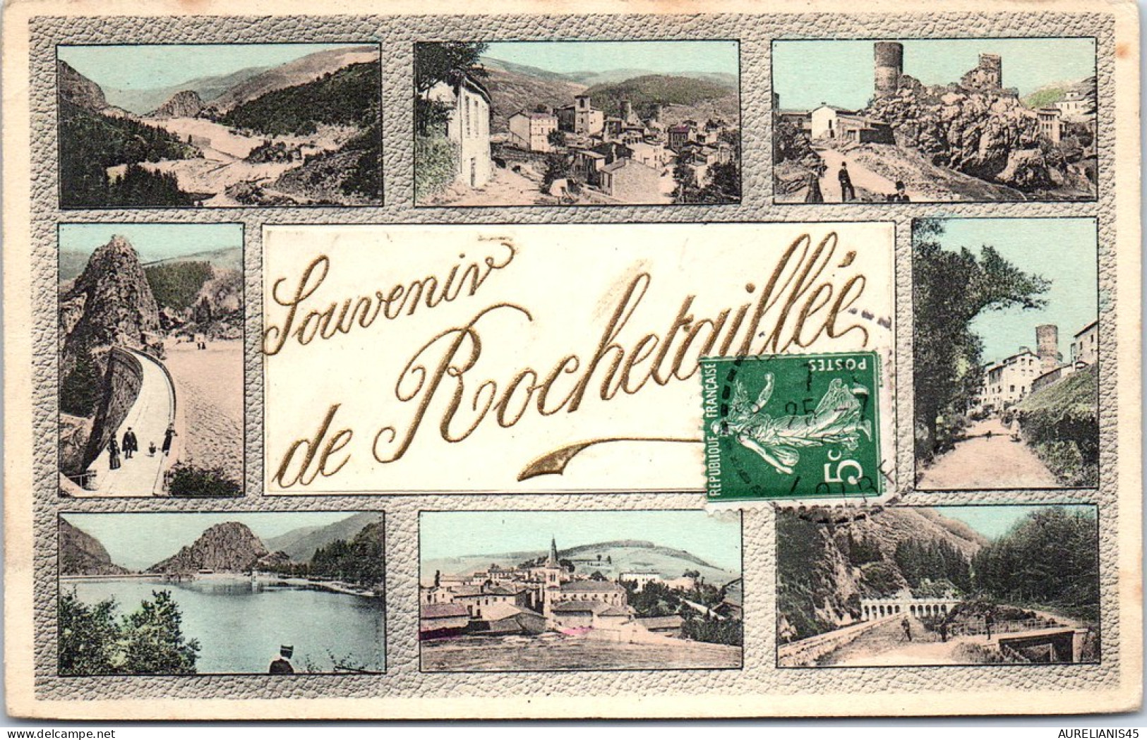 42 ROCHETAILLEE - souvenir de rochetaillee