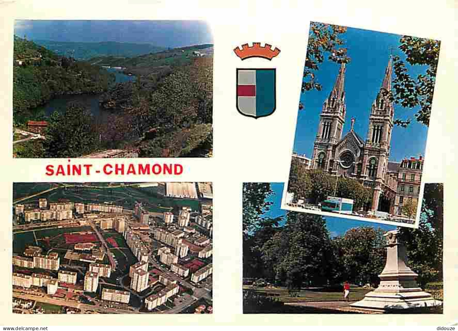 42 - Saint Chamond - Multivues - Blasons - CPM - Voir Scans Recto-Verso