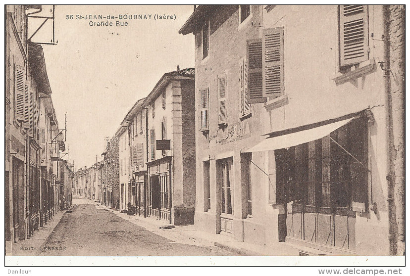 42 // SAINT JEAN DE BOURNAY   grande rue  56