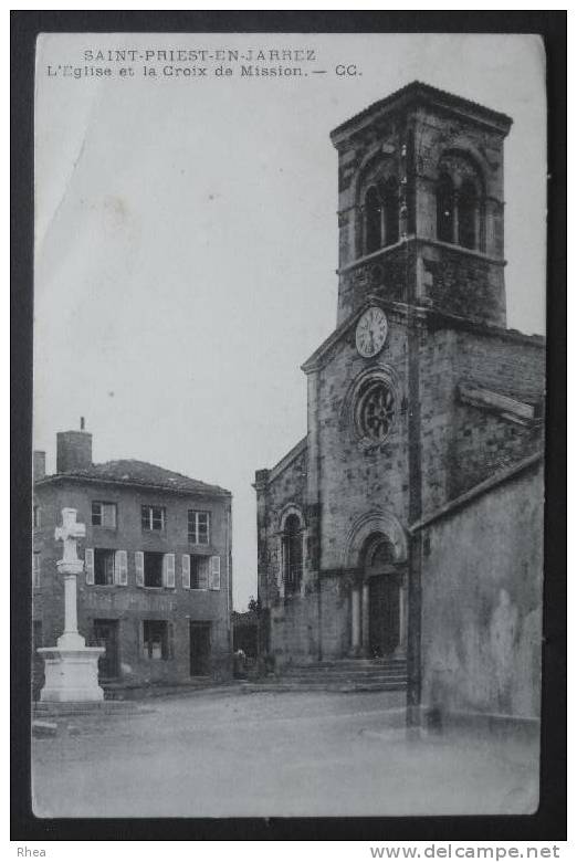 42 Saint-Priest-en-Jarez eglise    D42D  K42218K  C42275C RH024079