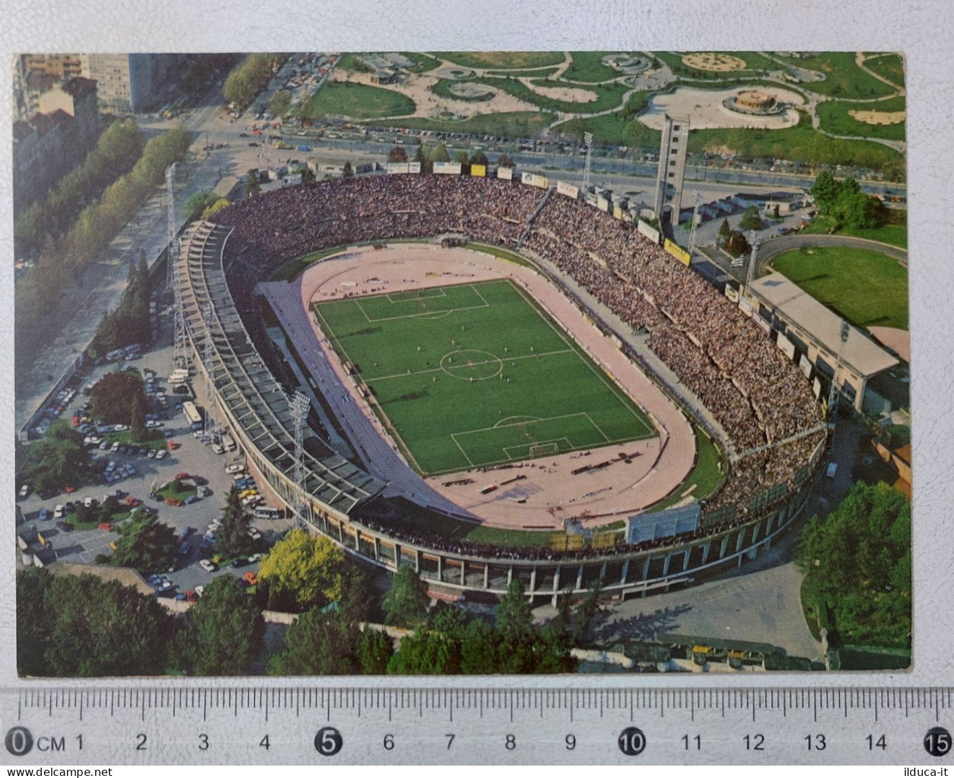 42006 2093 Cartolina - Torino - Veduta aerea dello Stadio