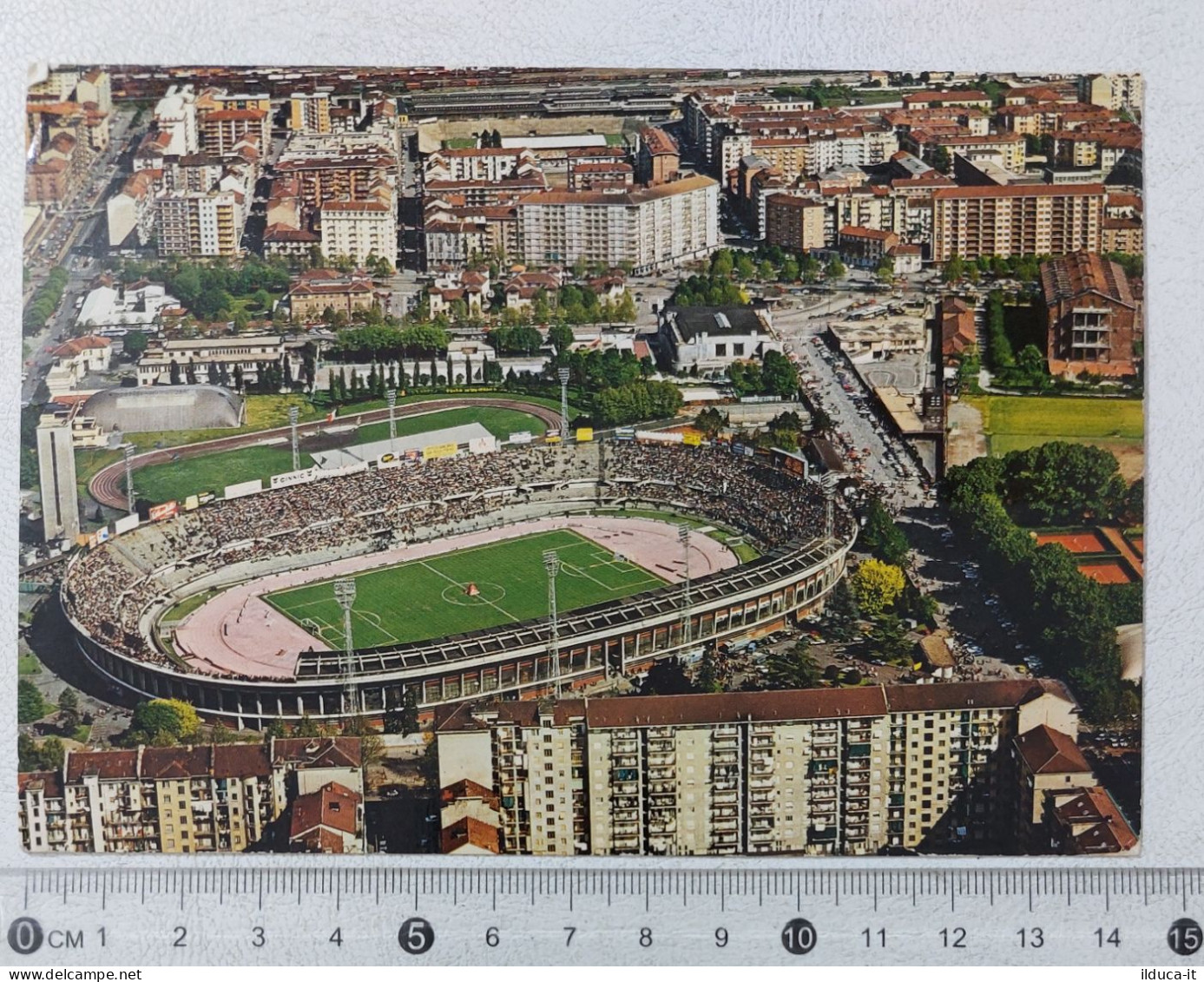 42026 2110 Cartolina - Torino - Stadio visto dall'aereo - VG 1978