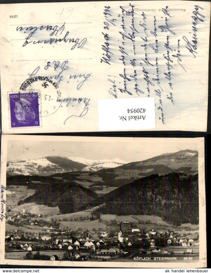 420954,K&ouml;flach Totale Bergkulisse