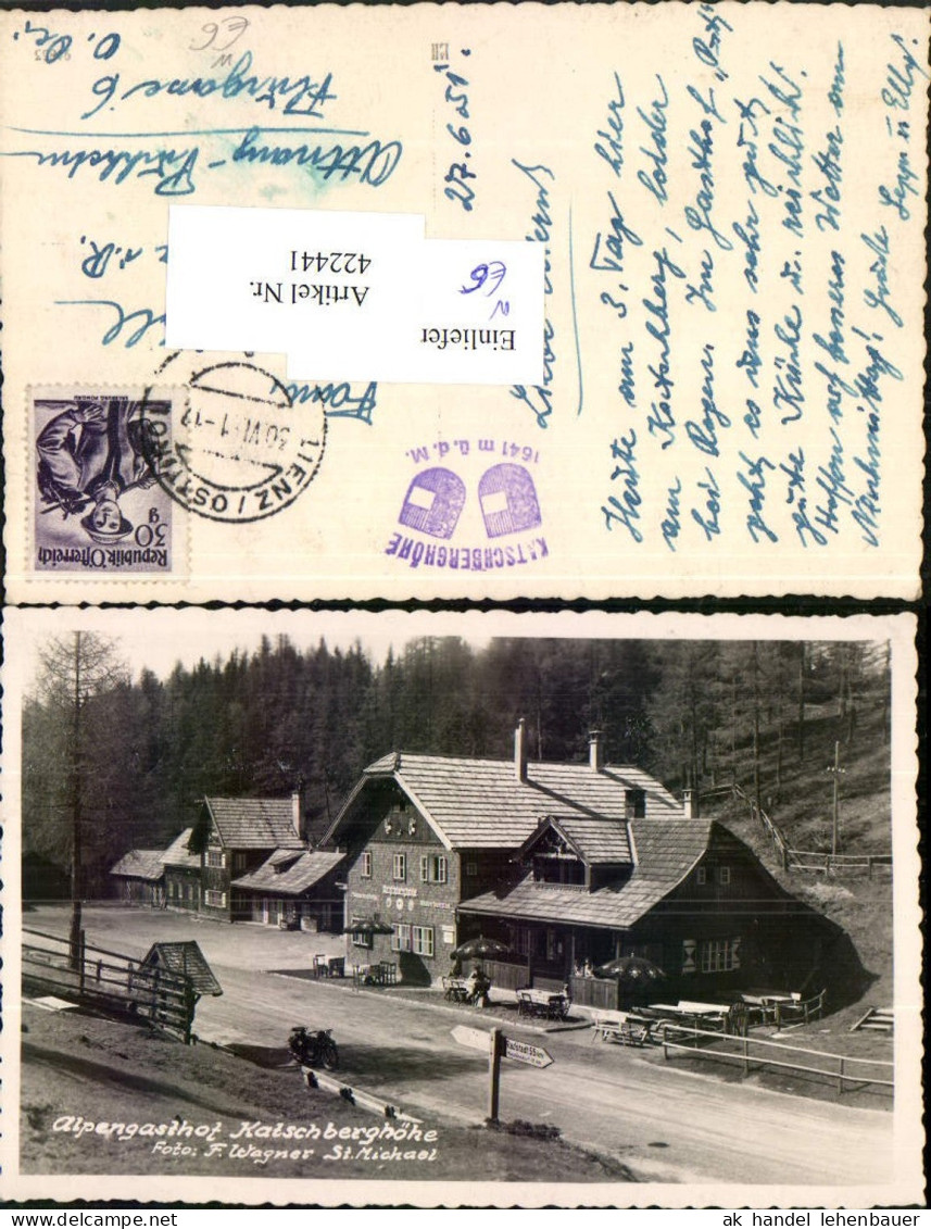 422441,Alpengasthof Katschberghöhe b. St. Michael im Lungau