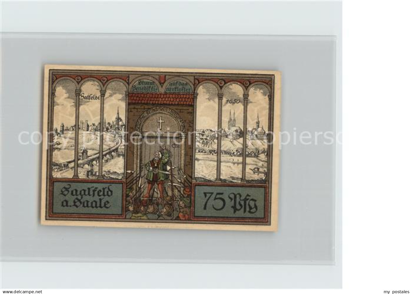 42453234 Saalfeld Saale 75 Pfennig  Saalfeld