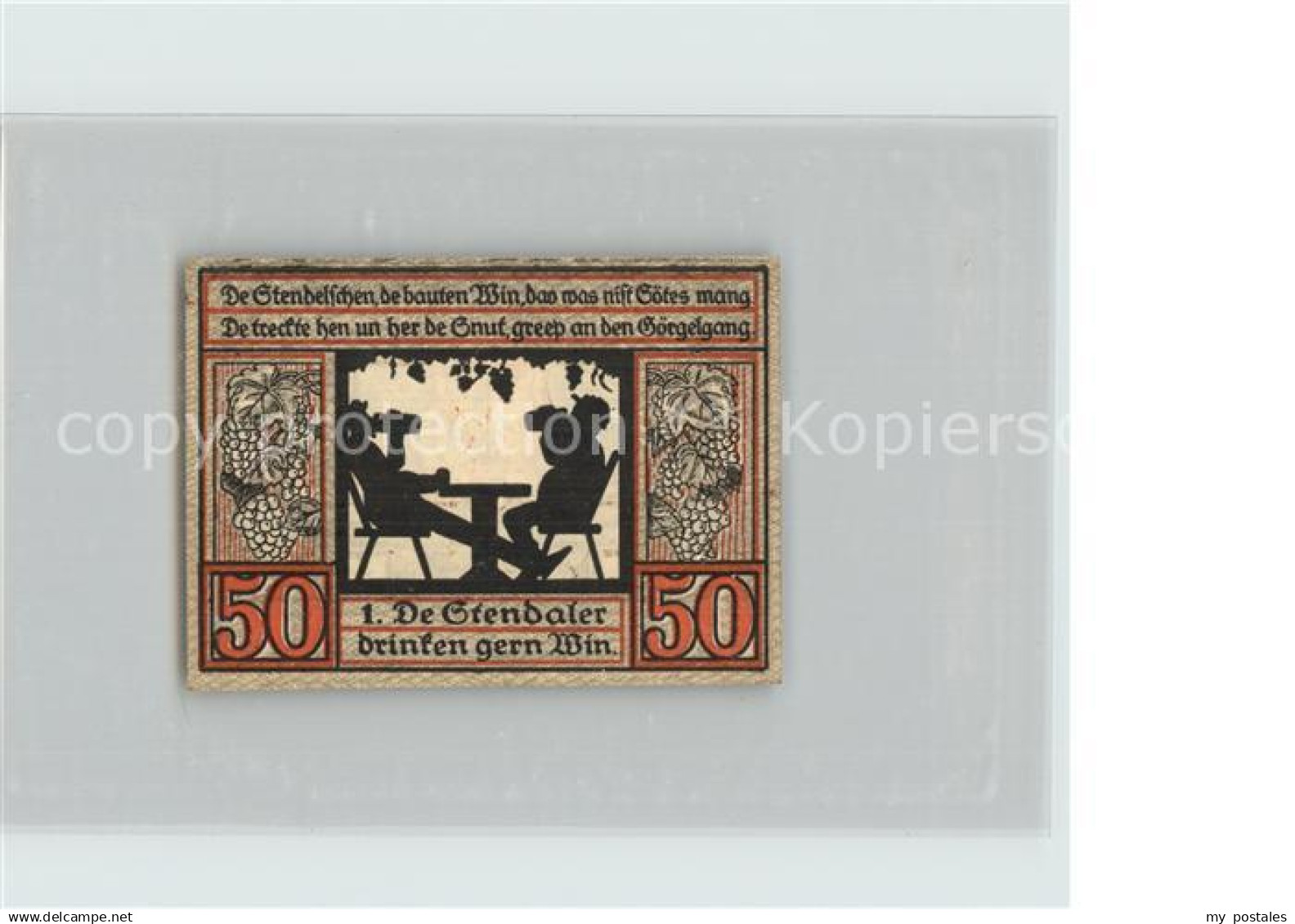 42454515 Stendal 50 Pfennig Wein Stendal