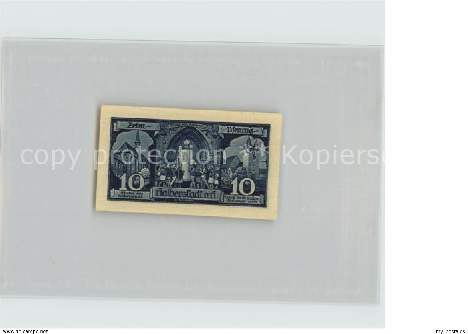 42454550 Halberstadt 10 Pfennig Kirche  Halberstadt