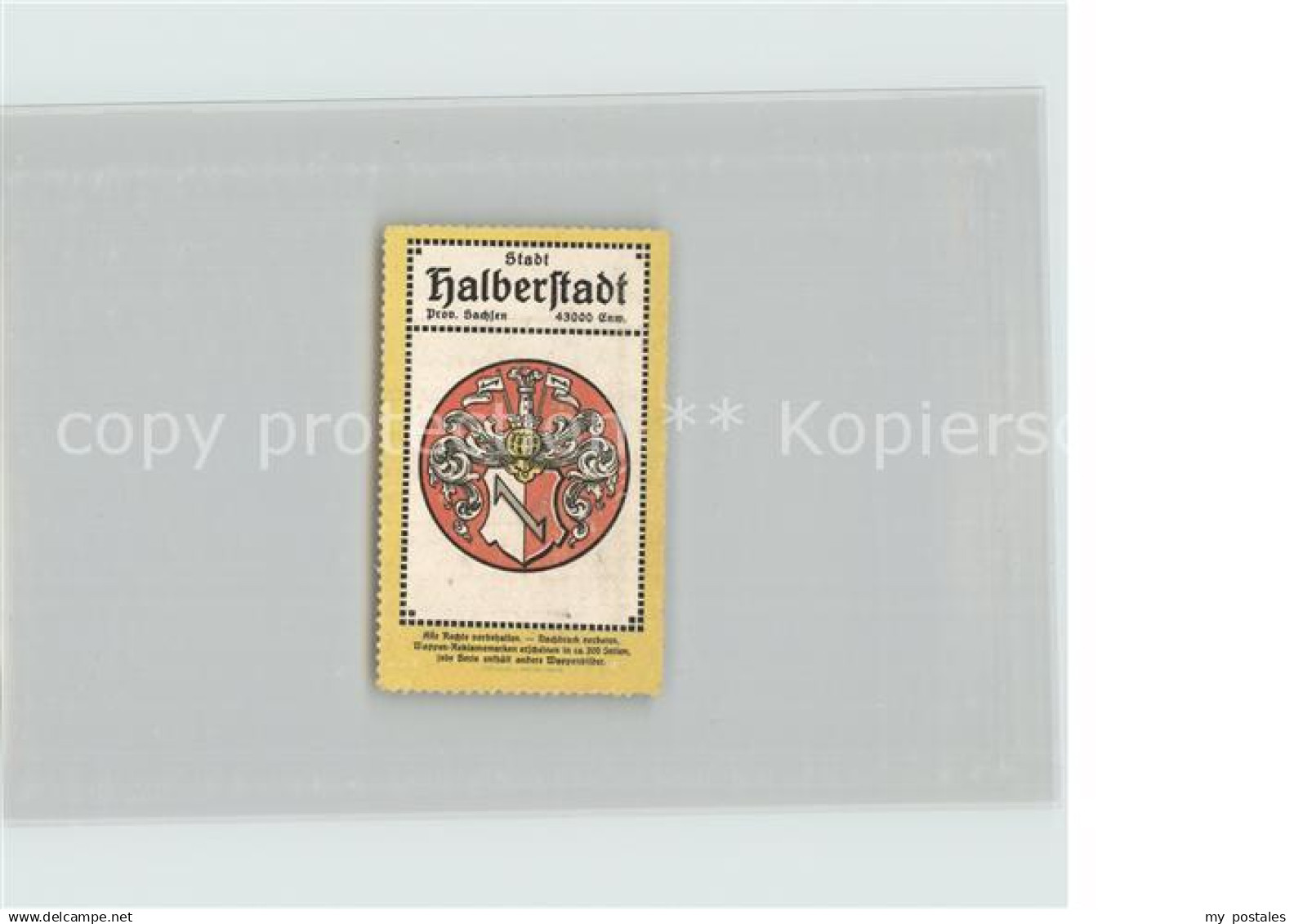 42454553 Halberstadt Wappen Halberstadt