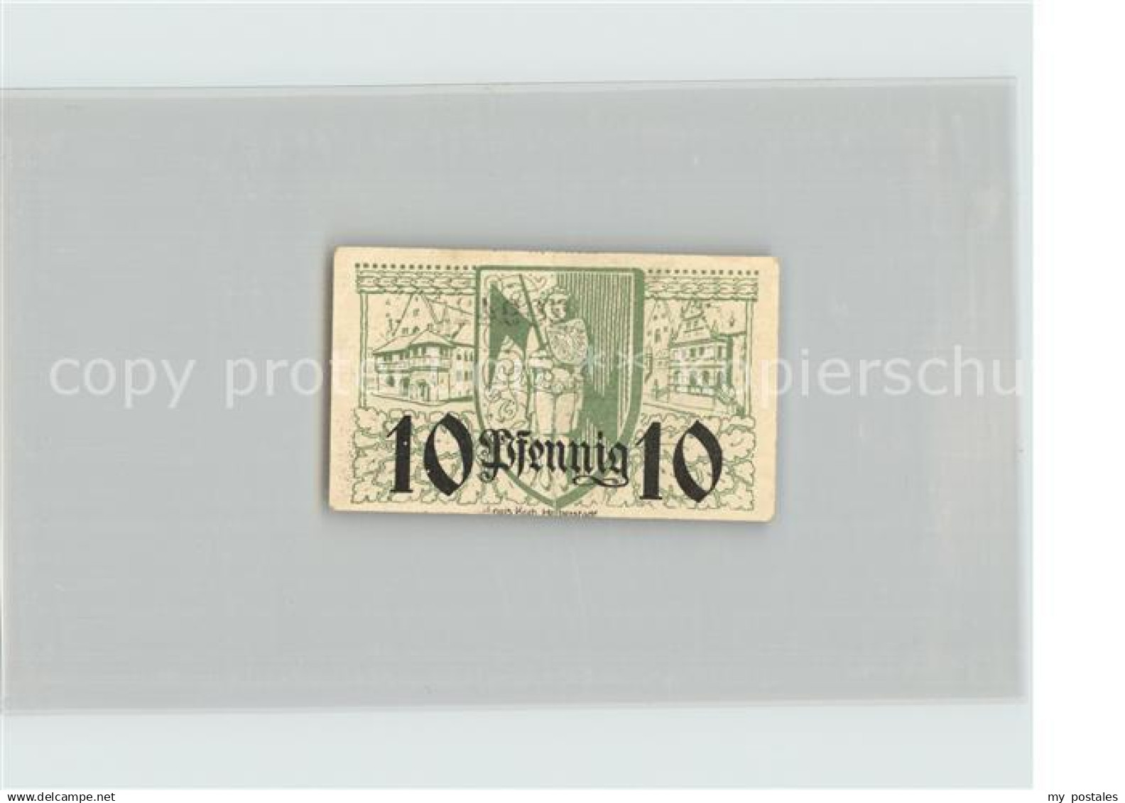 42454554 Halberstadt 10 Pfennig Ritter Halberstadt