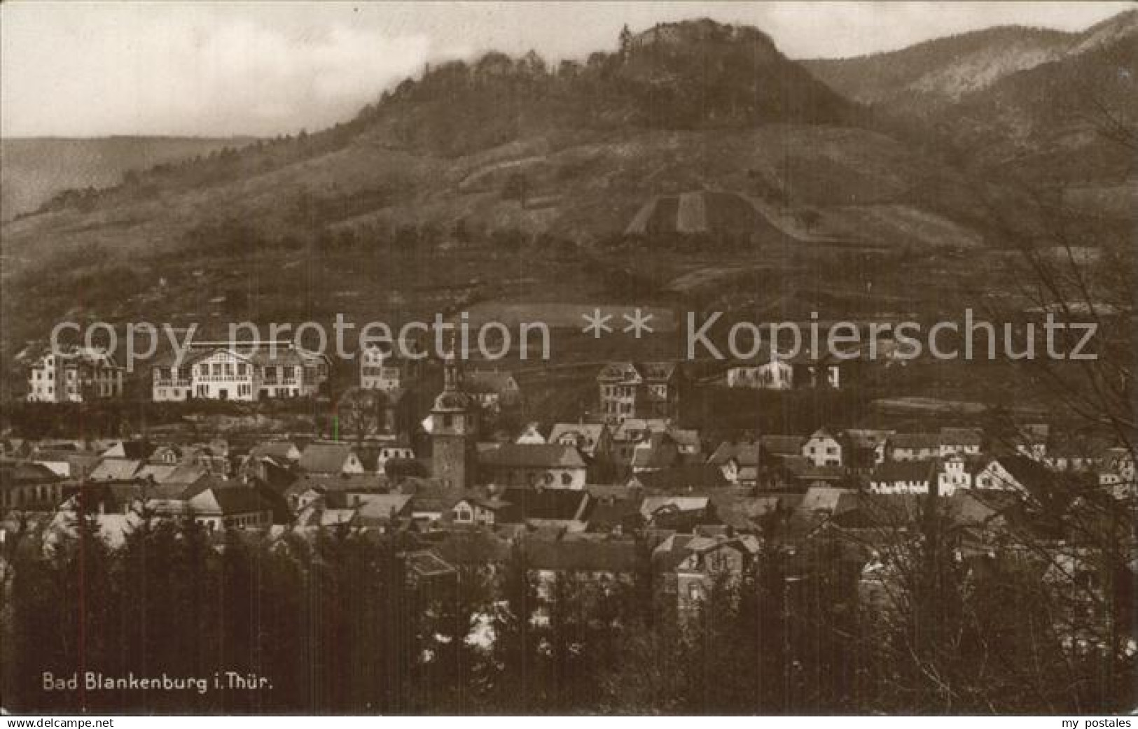 42476897 Bad Blankenburg Stadtansicht Bad Blankenburg