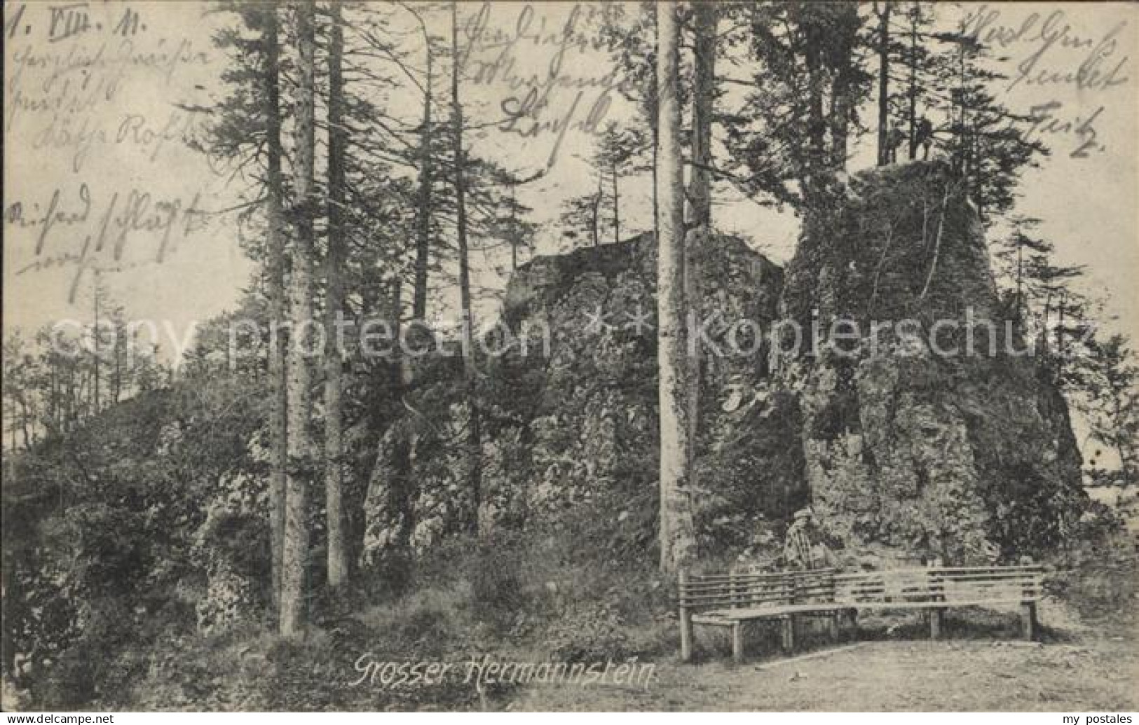 42487334 Ilmenau Thueringen Grosser Hermannstein Ilmenau