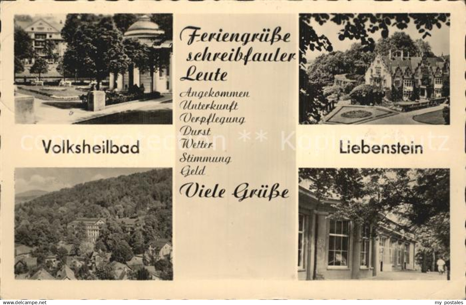 42488104 Bad Liebenstein Volksheilbad Ansichten Bad Liebenstein