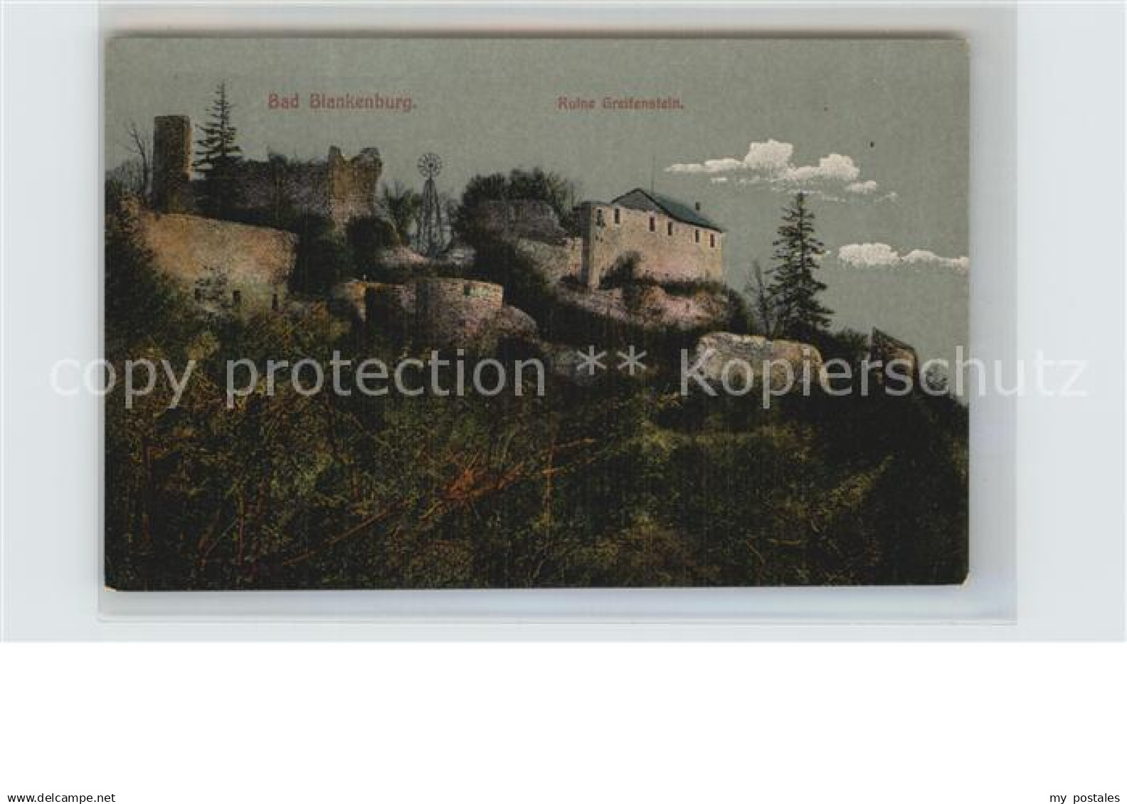 42489088 Blankenburg Bad Ruine Greifenstein Bad Blankenburg