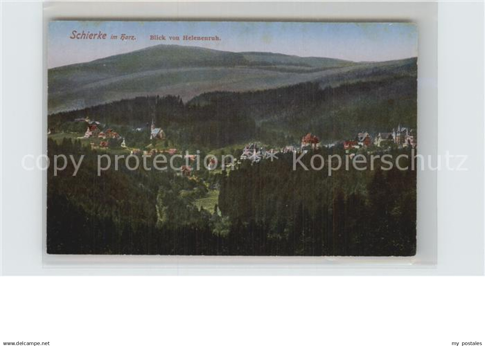 42490027 Schierke Harz Blick von Helenenruh Schierke