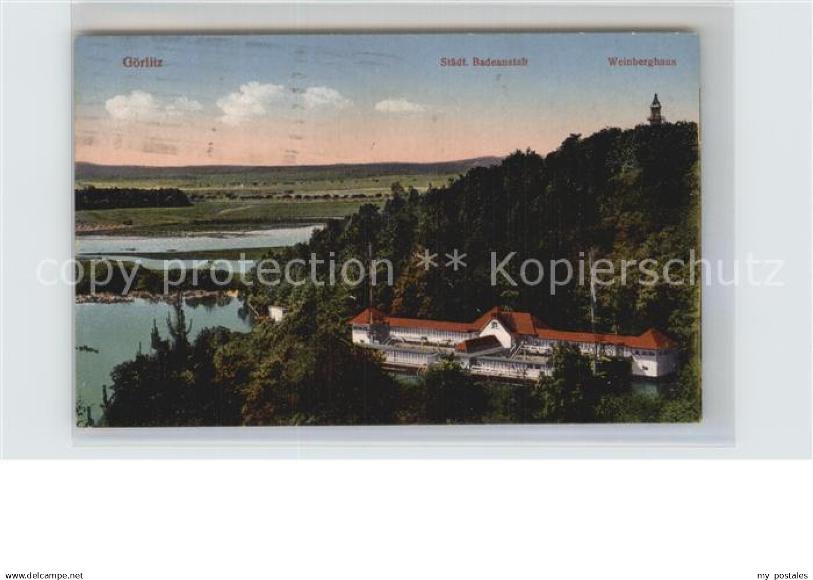 42490052 Goerlitz Sachsen Staedtische Badeanstalt Weinberghaus Goerlitz