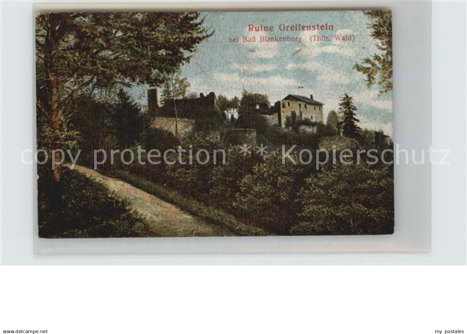 42490180 Blankenburg Bad Ruine Greifenstein Bad Blankenburg