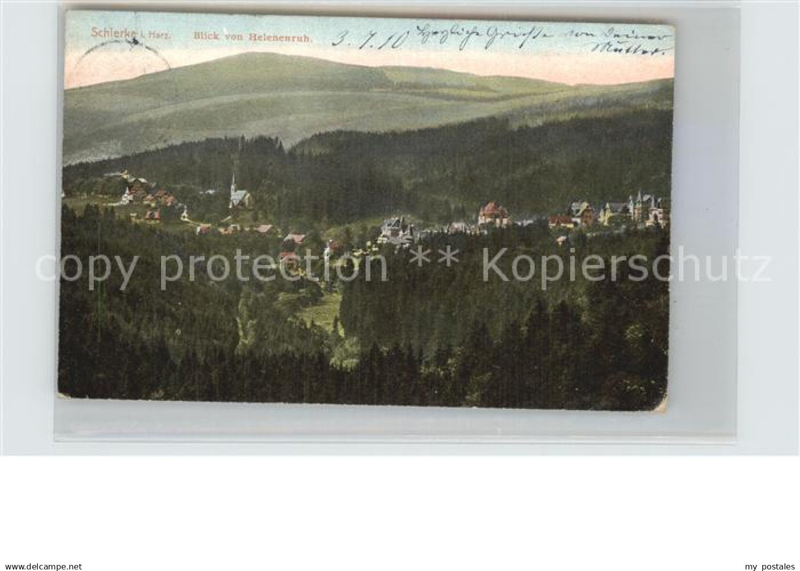 42490192 Schierke Harz Blick von der Helenenruh Schierke