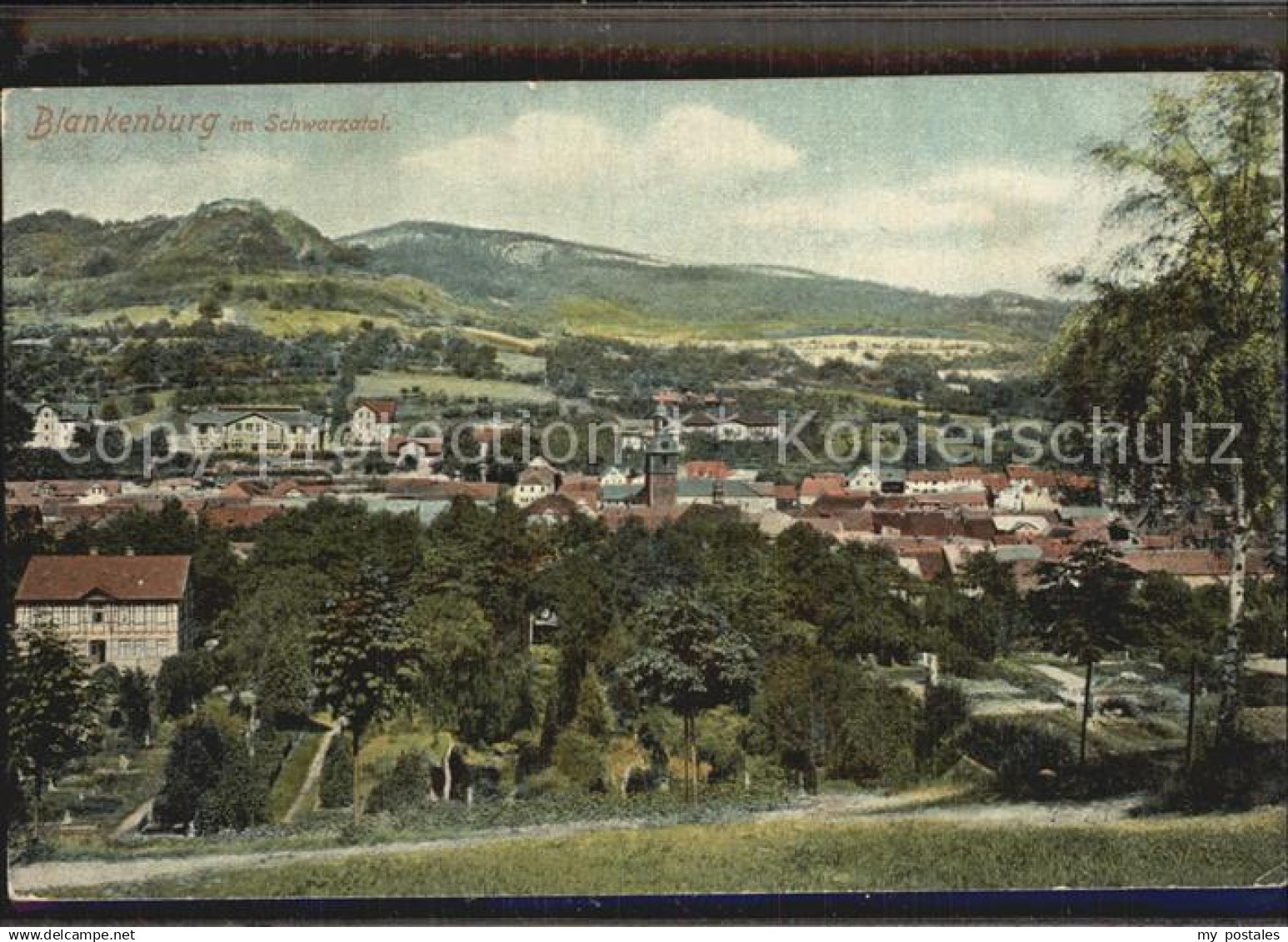 42507112 Bad Blankenburg Teilansicht Bad Blankenburg