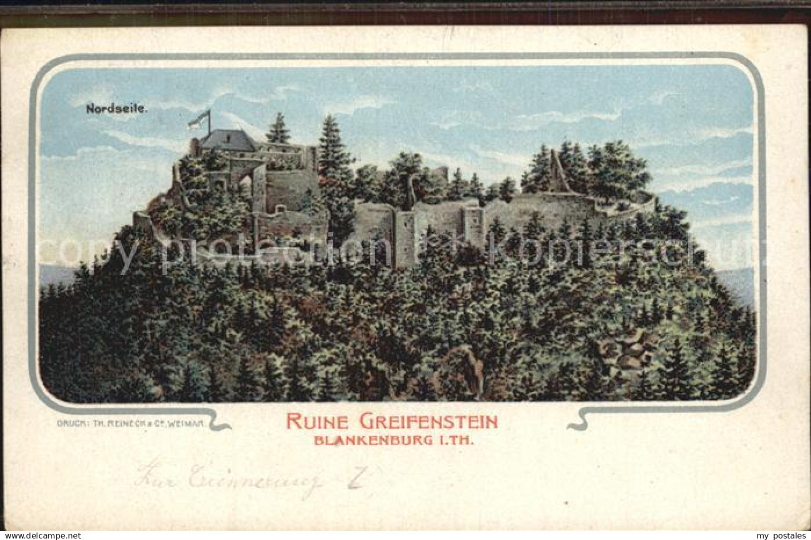 42507135 Bad Blankenburg Ruine Greifenstein Bad Blankenburg