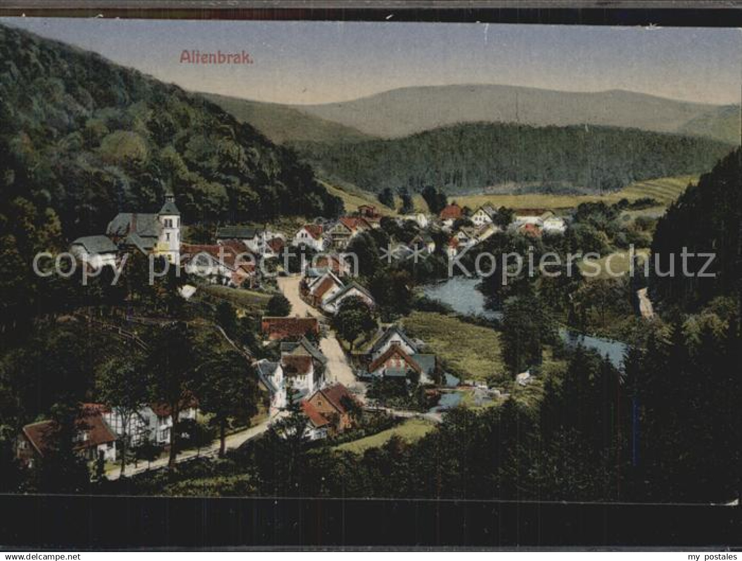 42507209 Altenbrak Harz Teilansicht Altenbrak Harz