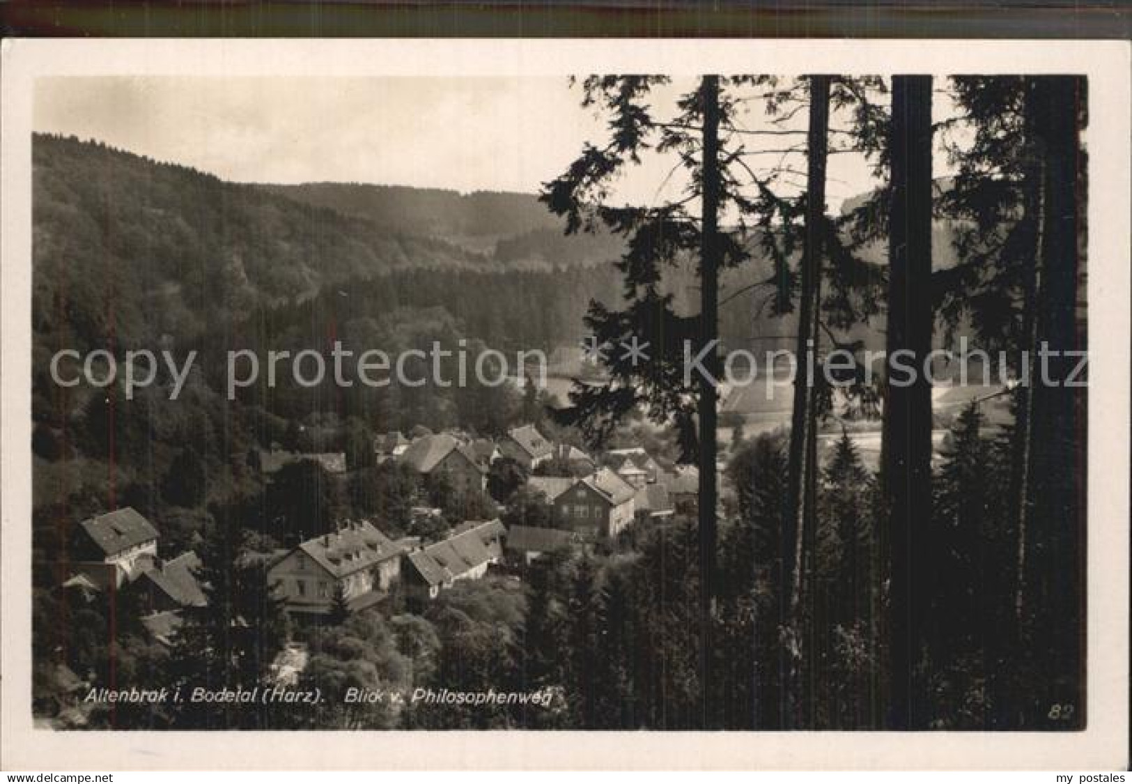 42511268 Altenbrak Harz Blick vom Philosophenweg Altenbrak
