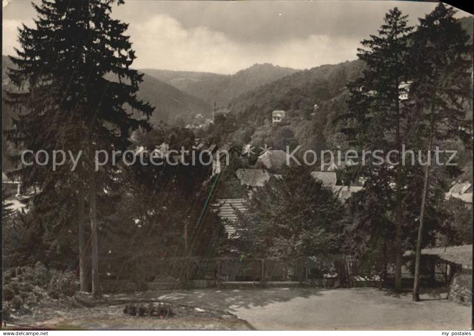 42511305 Altenbrak Harz Blick von der Waldbuehne Altenbrak