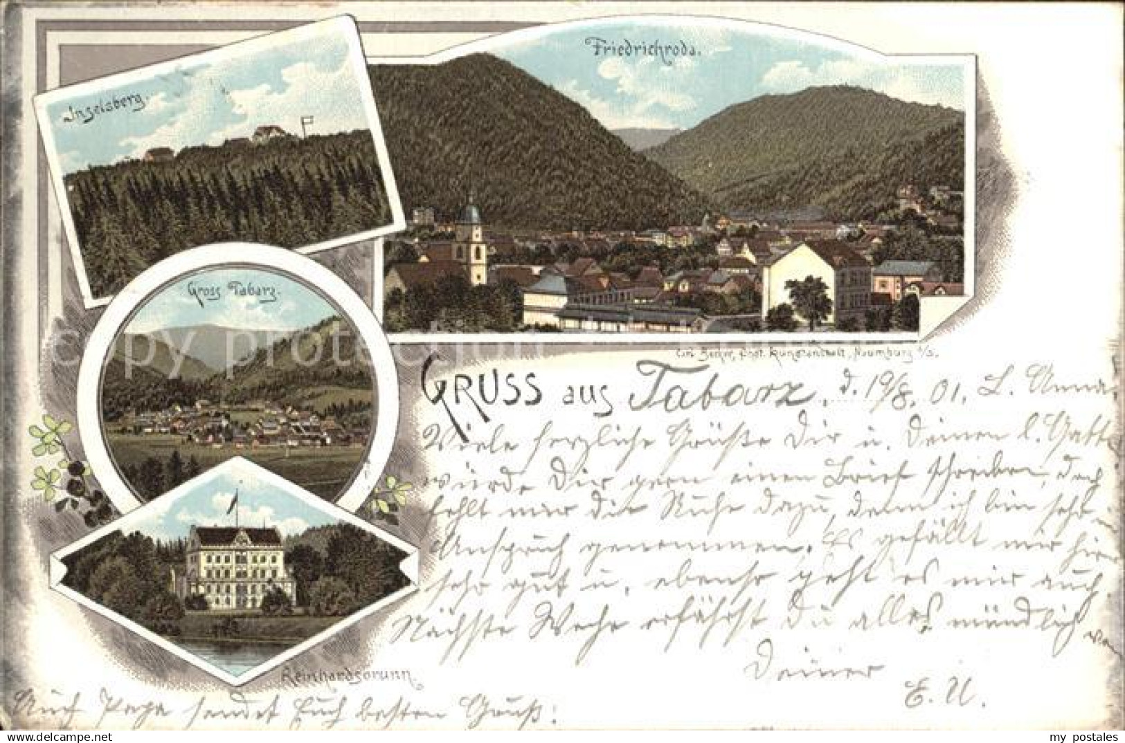 42527992 Tabarz Inselsberg Friedrichroda Gross Tabarz Schloss Reinhardsbrunn Tab