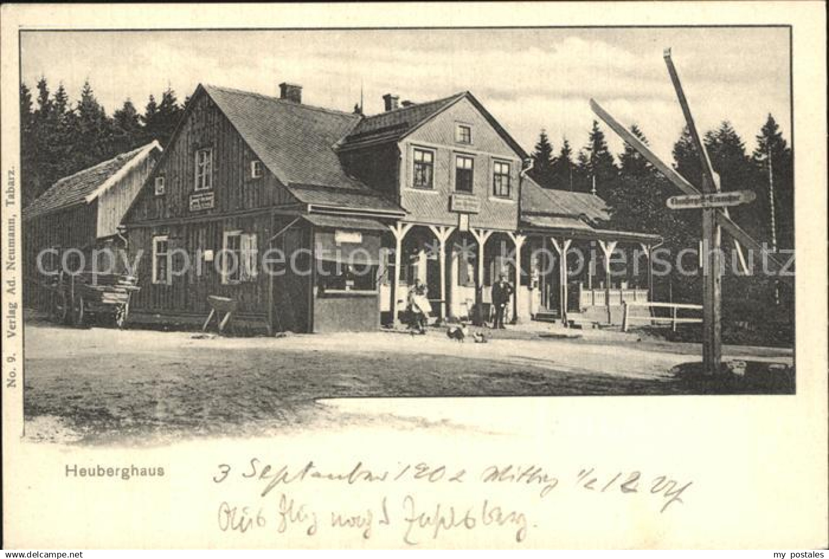 42528935 Tabarz Heuberghaus auf dem Heuberg Tabarz