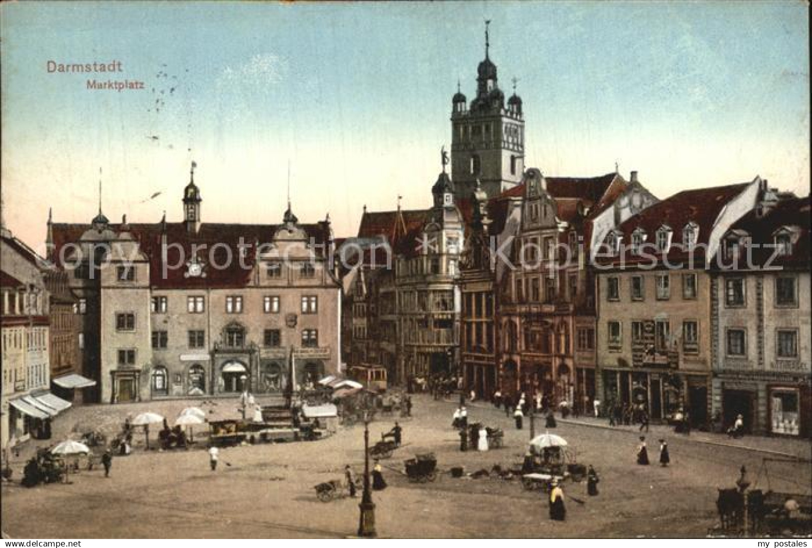 42559129 Darmstadt Marktplatz Darmstadt