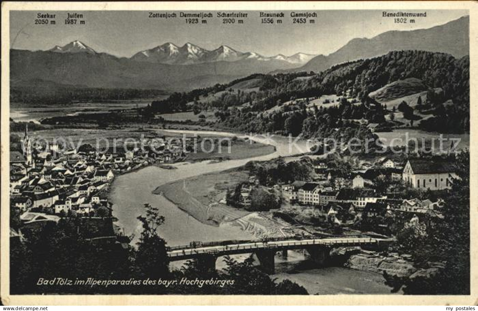 42561105 Toelz Bad Ansicht Alpen Bad Toelz