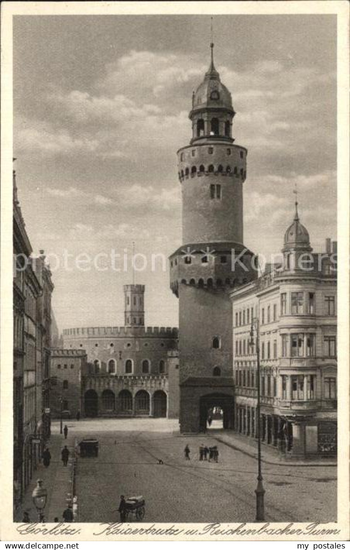42561189 Goerlitz Sachsen Kaisertrutz Reichenbacher Turm  Goerlitz