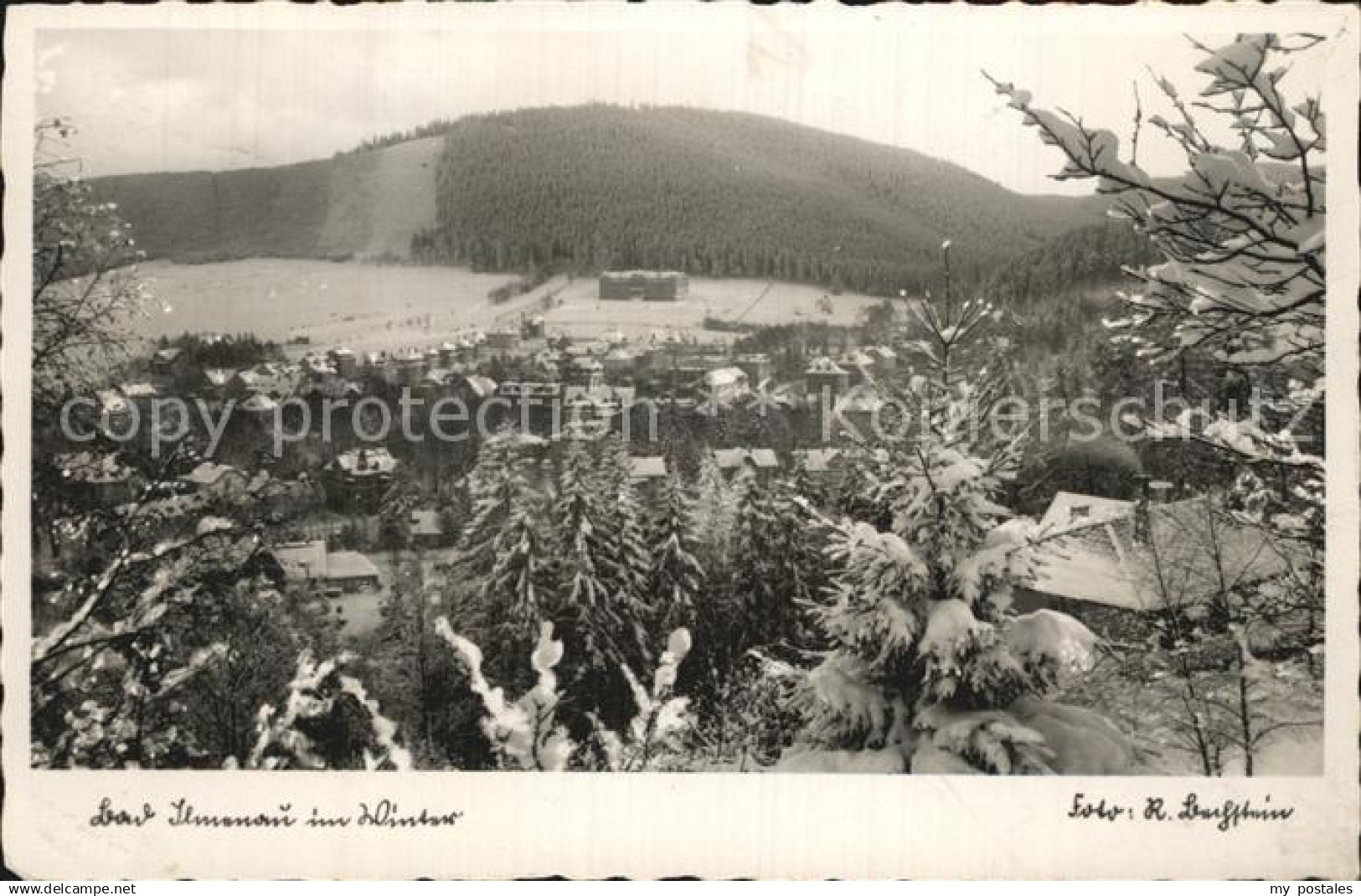 42569076 Ilmenau Bad Winter Ansicht Ilmenau