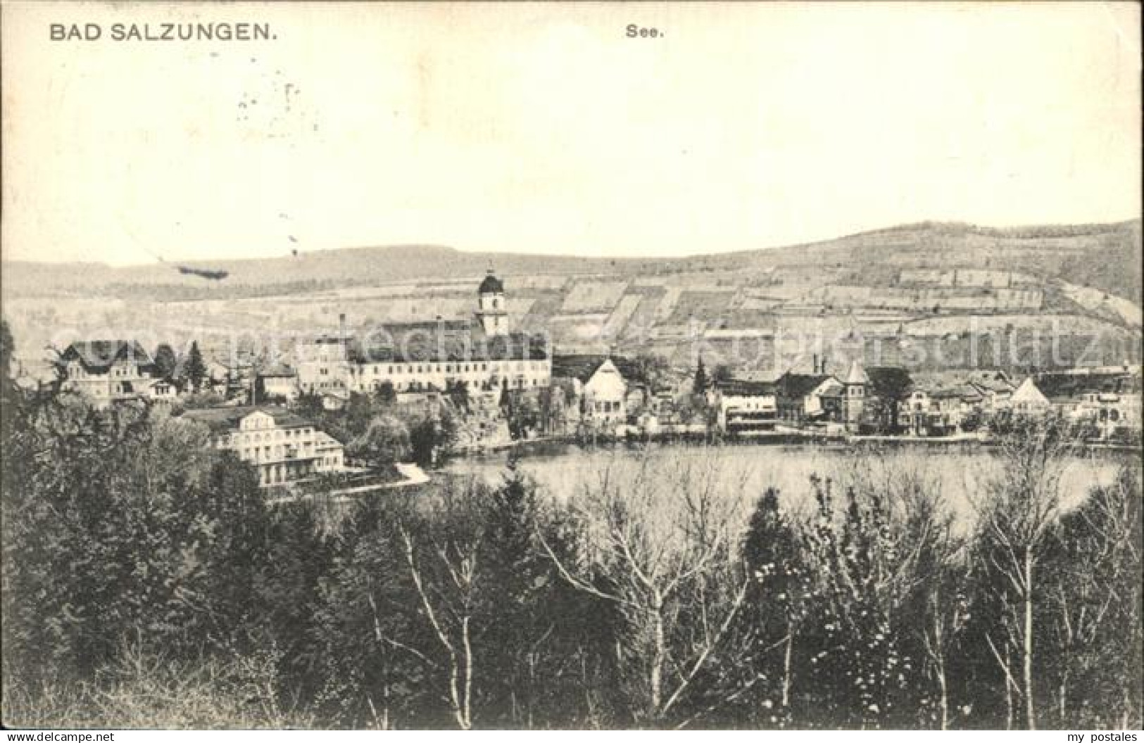 42569085 Bad Salzungen See Ansicht Bad Salzungen