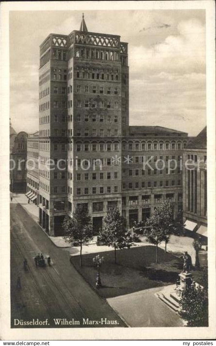 42569787 Duesseldorf Wilhelm Marx Haus Duesseldorf