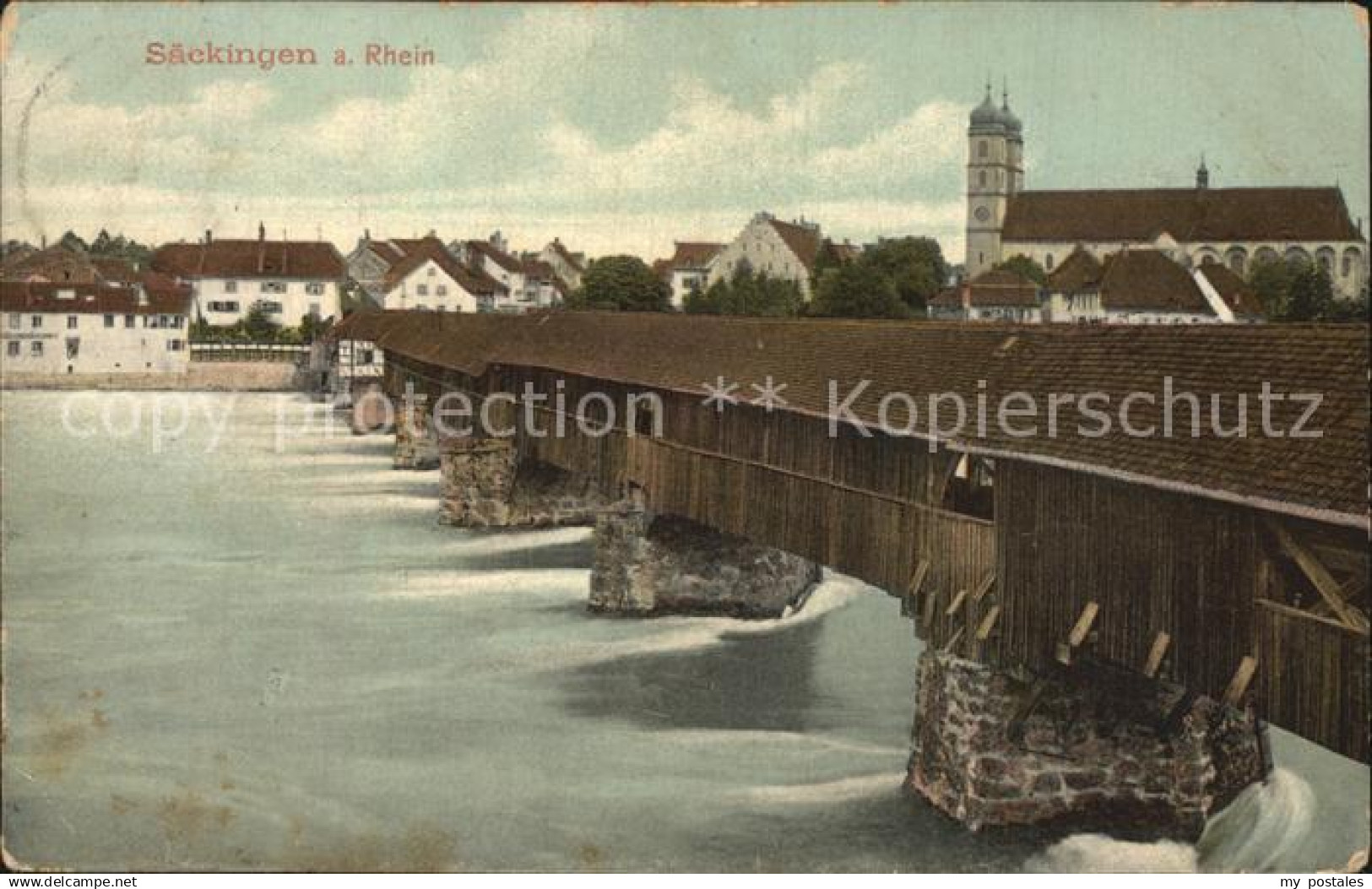 42570141 Saeckingen Bad Kirche Bad Saeckingen