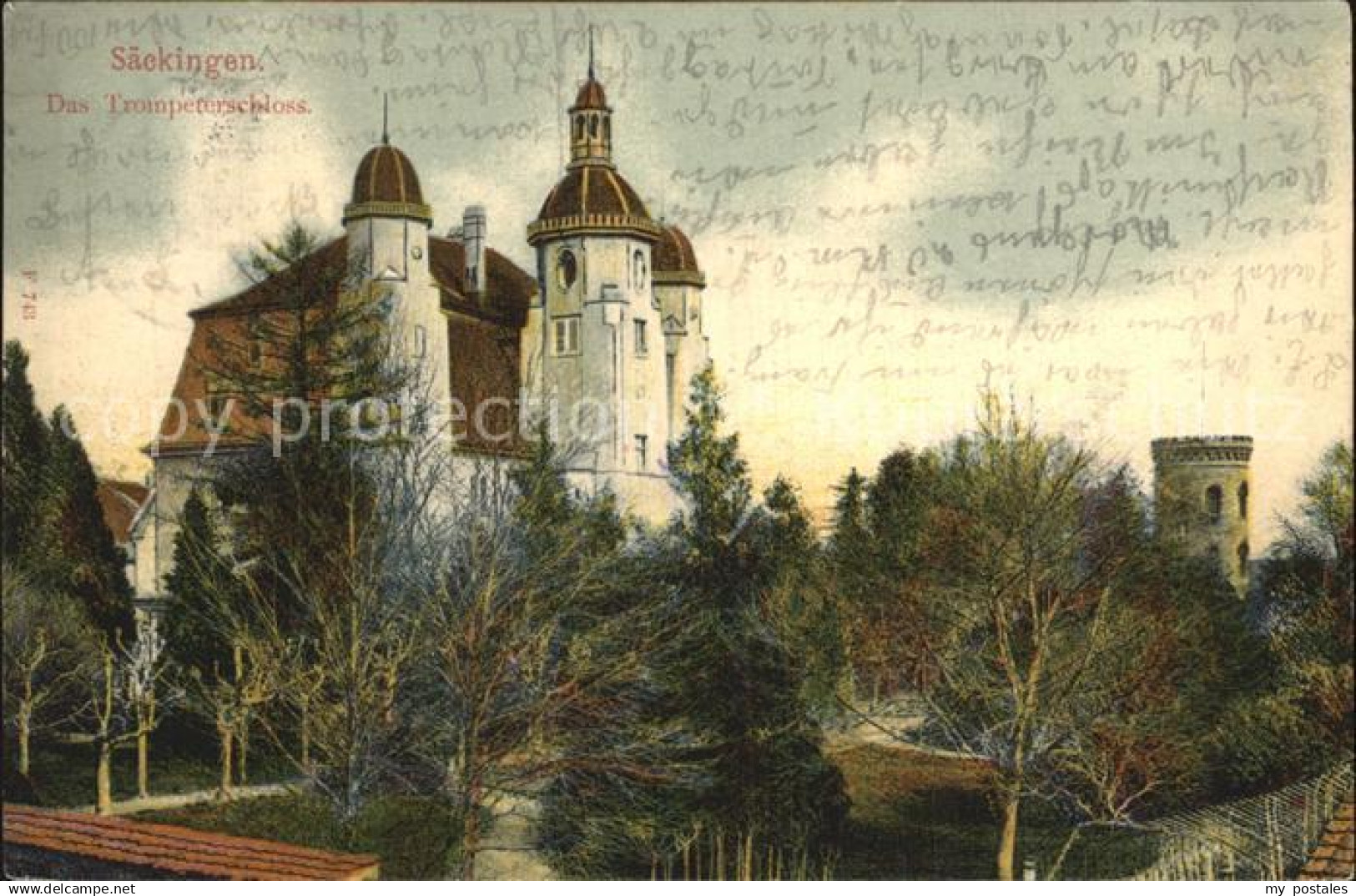 42570162 Saeckingen Bad Trompeterschloss Bad Saeckingen